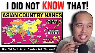 How Did Each Asian Country Get Its Name? | REACTION