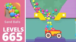 SAND BALLS ALL LEVELS 665 AND BONUS LEVEL GAMEPLAY  WALKTHROUGH PART 34