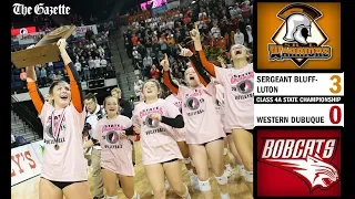 Sergeant Bluff-Luton sweeps Western Dubuque for 2019 Iowa Class 4A state volleyball championship