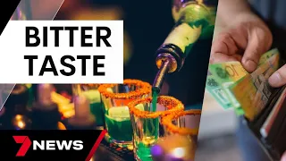 Tax on alcohol set to soar again next month | 7 News Australia