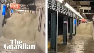 Hurricane Ida flash floods cause chaos in New York