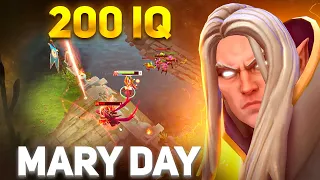 МЕРИ ДЕЙ показывает ГЕНИАЛЬНЫЕ МУВЫ на ИНВОКЕРЕ! ТОП 1🔥MARY DAY INVOKER