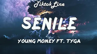 Senile - Young Money ft. Tyga (Lyrics) | When you see a nigga', don't be actin' senile