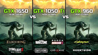 GTX 960 vs GTX 1050 Ti vs GTX 1650 | Test In New Games!