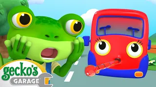 Baby Truck is Sick! Gecko is Here to Help! | Animals for Kids | Funny Cartoons | Learn about Animals