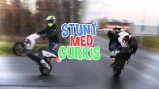 Stunt med Gurkis!  (snutjag??) 50cc