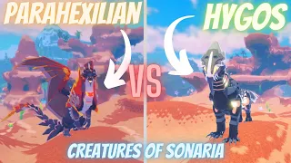 PARAHEXILIAN VS HYGOS! || Creatures of Sonaria