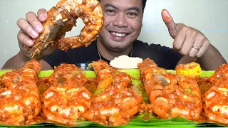 THE BIGEST TIGER PRAWNS MUKBANG ASMR