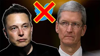 Elon Musk CONFIRMS Apple is threatening to BAN Twitter from the App Store! They HATE free speech!