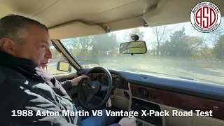 1988 Aston Martin V8 Vantage X-Pack Road Test