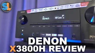 Denon X3800H 11.4 Channel 8K Receiver Setup & Review