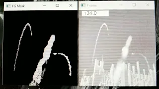 Israel's Iron Dome simulation test (Python, OpenCV, and Unity3D)