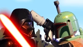 LEGO STAR WARS Boba Fett vs Darth Vader Epic duel