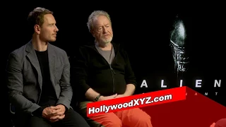 Alien Covenant Michael Fassbender Ridley Scott First interview