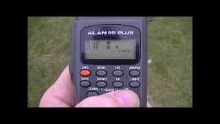 Midland 95+Handheld CB and Albrecht antenna