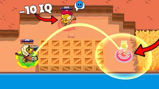 -10 IQ GADGET vs 300 IQ CALCULATE! |Brawl Stars Funny Moments & Glitches & Fails #655