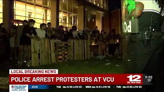 Pro-Palestine protesters arrested at VCU