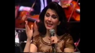 ماجدة الرومي _ مع جريدة  ( مسرح الاولمبيا ) عام 1998