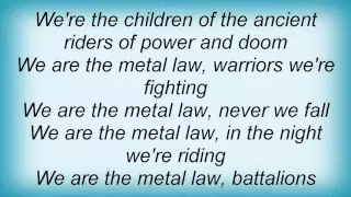 Majesty - Metal Law 2006 Lyrics