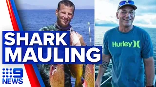 Queensland shark attack victim's fast-acting mate 'saved his life' | 9 News Australia