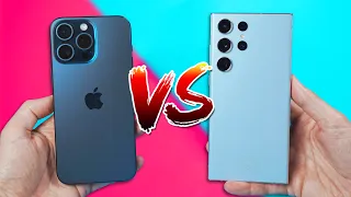 ULTRA DUELL ⚡️ iPhone 15 Pro Max VS S23 Ultra (Vergleich)