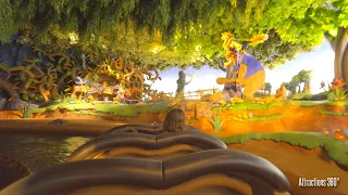 [4K] Splash Mountain Ride - Walt Disney World | Disney's Log Flume Ride