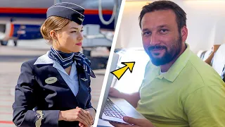 Flight Attendant Sees Late Husband On Plane - Then She Notices A Shocking Detail