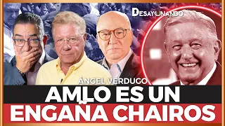 VICENTE FOX y ÁNGEL VERDUGO EXIGEN a los CHAIROS QUE LE PIDAN RESULTADOS a AMLO #LoMásVisto