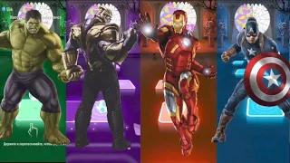 Telis Hop EDM Rush   Capitan America vs Iron man vs Hulk vs Thanos