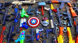 Tembak Plastik Nerfgun Seperti * Watergun, Soft Bullet, Sniper, Ak47, M16, Machine Gun, Nerf 073