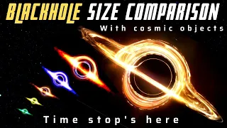 Black Hole Size Comparison | Universe Size Comparison