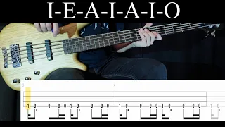 I-E-A-I-A-I-O (System of a Down) - Bass Cover (With Tabs) by Leo Düzey