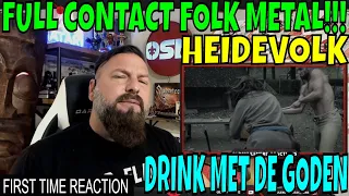 HEIDEVOLK - Drink met de Goden (Walhalla) | OLDSKULENERD REACTION