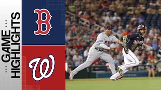 Red Sox vs. Nationals Game Highlights (8/16/23) | MLB Highlights
