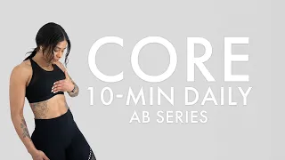 Strengthen your Core in Only 10 mins A Day | All fitness levels w/ modifications| No equipment Day 5