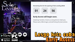 Cara main Early Access Solo Leveling Server Canada nih | Dan jangan lupa TopUp di One Topup ges