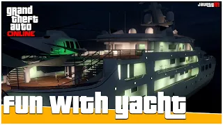 How to Annoy Oppressor / Jet Griefers Using Super Yacht Defense - GTA 5 Online