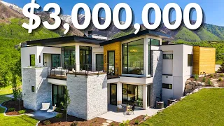 This $3 Million Mansion Has The Best Views In Salt Lake City | Salt Lake City Luxury Home Tour