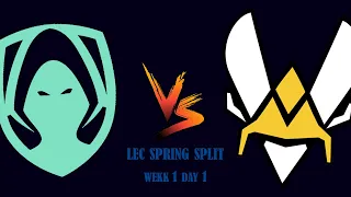 VIT vs TH Highlights | LEC Spring Split Week 1 Day 1