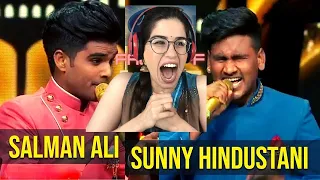 Salman Ali Vs Sunny Hindustani - BIGGEST FACE OFF REACTION!! | Indian Idol - Akhiyan Udeek Diyan