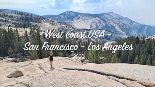 ROADTRIP West Coast USA 2022 | San Francisco - Los Angeles