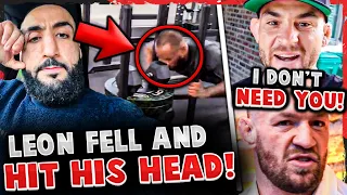 Leon Edwards FALLS & HITS HEAD (BELAL REACTS!) Dustin Poirier RESPONDS + DECLINES Conor McGregor!
