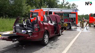 16.06.2021 - Pkw-Lenker bei Verkehrsunfall tödlich verletzt (Zeugenaufruf)