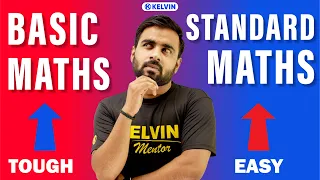 Basic Maths V/s Standard Maths📚 Still Confused🤔 ? Must watch video for 10th Students