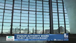 Stadium Authority Board, final touches to Allegiant Stadium