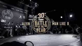 Alvin vs Man Like B | 1vs1 Top 16 | SNIPES Battle Of The Year 2019