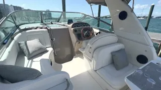 2000 Sea Ray 290 Sundancer w/Twin Mercury V8 350's (1300hrs)*** Miami Beach, FL***