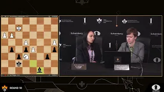 Post-game Press Conference with Lei Tingjie | Round 10 | Women's FIDE Candidates