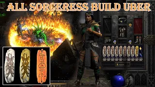 Diablo II Resurrected - All Sorceress Builds That Can Challenge Uber Tristram