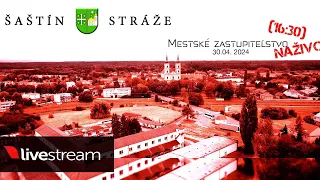Šaštín - Stráže – priamy prenos MsZ 30/04/2024